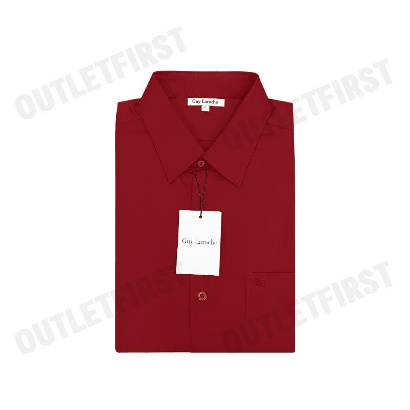 GUY LAROCHE รุ่น MAN'S LONG SLEEVES SHIRT CODE: BAB6252P4RE เสื้อเชิ้ต เสื้อแขนยาว เสื้อผู้ชาย