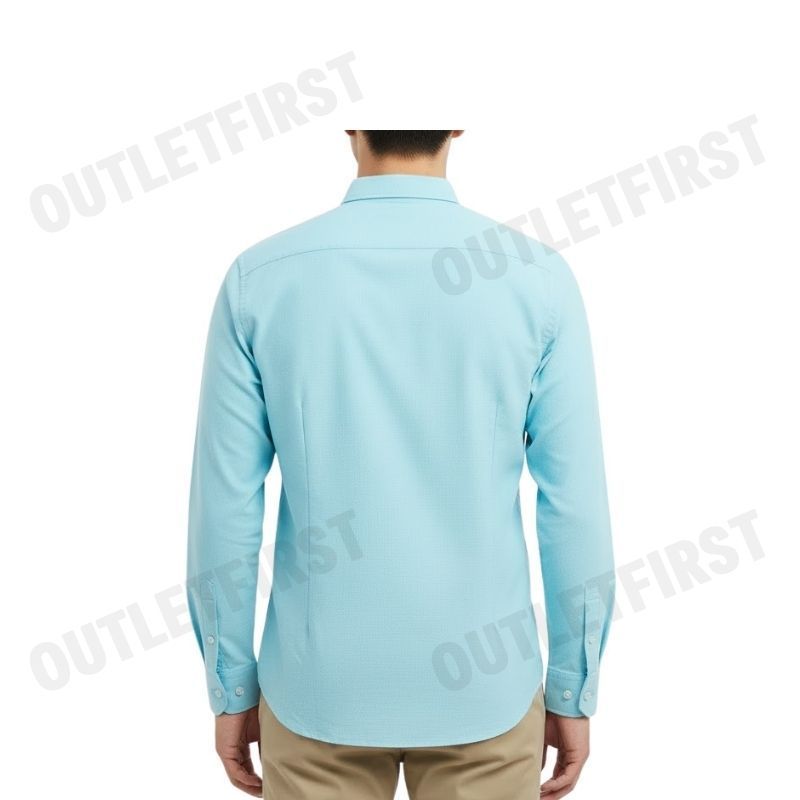 ARROW รุ่น COTTON LONG SLEEVES SHIRT CODE: MACC725W2BSBU เสื้อเชิ้ตแขนยาว เสื้อเชิ้ตผู้ชาย เสื้อทำงาน