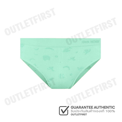 JOHN HENRY รุ่น UNDERWEAR SEAMLESS FASHION CODE: JU JU2410 (MINT) กางเกงชั้นในผู้ชาย กางเกงในจอน กางเกงสีมิ้นท์