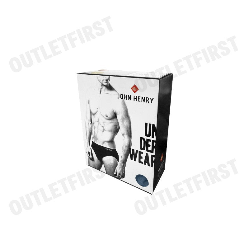 JOHN HENRY รุ่น UNDERWEAR SEAMLESS FASHION CODE: JU JU2410 (NAVY) กางเกงชั้นในผู้ชาย กางเกงในจอน กางเกงสีกรม