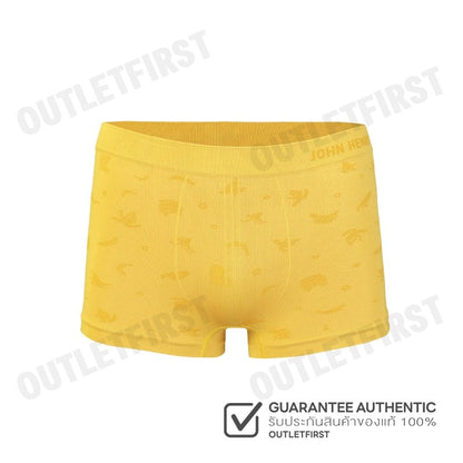 JOHN HENRY รุ่น UNDERWEAR SEAMLESS FASHION CODE: JU JU4410 (NAVY) กางเกงชั้นในผู้ชาย กางเกงบ็อกเซอร์ กางเกงสีเหลือง