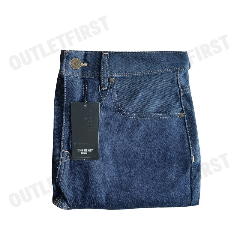 JOHN HENRY รุ่น MEN'S SLIM FIT JEANS (DARK INDIGO) CODE: JH S225MPTSM36 กางเกงยีนส์ผู้ชาย กางเกงขาวยาว กางเกงขายาวจอน