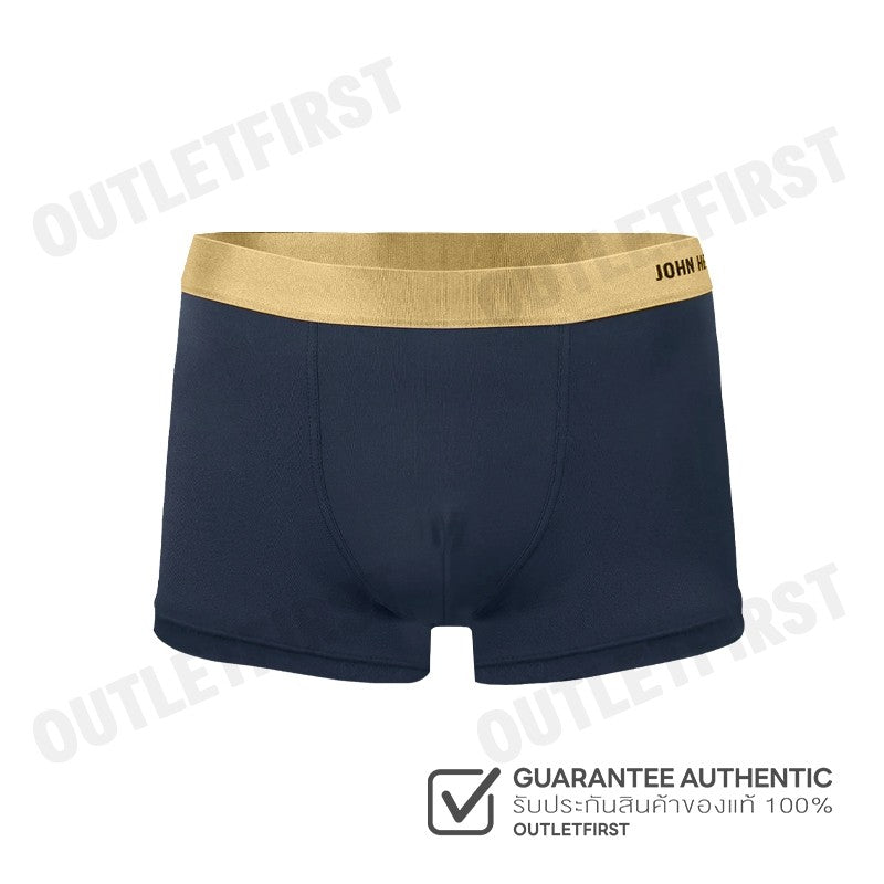 JOHN HENRY รุ่น UNDERWEAR SILVER&GOLD SERIES MEN'S BOXER BRIEFS CODE: JU JU3G003 (NAVY) กางเกงชั้นในผู้ชาย  กางเกงในจอน