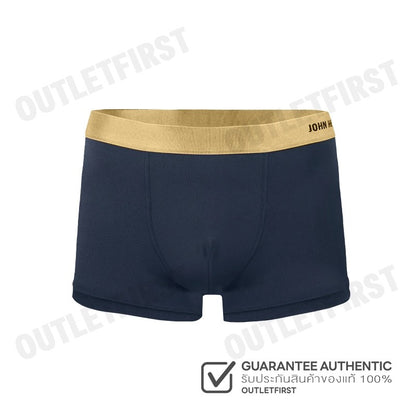 JOHN HENRY รุ่น UNDERWEAR SILVER&GOLD SERIES MEN'S BOXER BRIEFS CODE: JU JU3G003 (NAVY) กางเกงชั้นในผู้ชาย  กางเกงในจอน