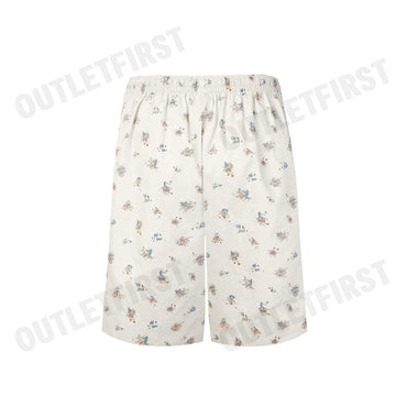 HUSH PUPPIES รุ่น MEN'S SHORTS SLEEPWEAR CODE: HU H3W3029 (BEIGE) กางเกงขาสั้นผู้ชาย กางเกงบ๊อกเซอร์ กางเกงฮัชพัพพีส์