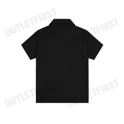 L.F.C รุ่น MEN'S SH LIVERPOOL FC 8K CODE: FC 8K BLACK เสื้อเชิ้ตแขนสั้นผู้ชาย เสื้อเชิ้ตลิเวอร์พูล เสื้อเชิ้ตสีดำ