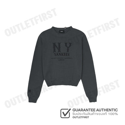 MLB รุ่น WOMEN S BASIC VINTAGE COOPERS LOGO KNITTED PULLOVER CODE: 3FKPB0151 50CGD เสื้อสเวตเตอร์ผู้หญิง เสื้อแขนยาว