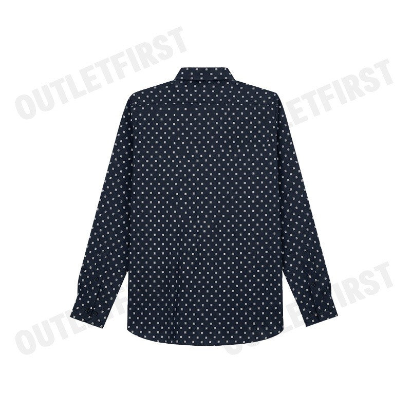 GUY LAROCHE รุ่น MAN'S EXTRA FIT LONG SLEEVES SHIRT CODE: BAB5301S4NV เสื้อเชิ้ต เสื้อแขนยาว เสื้อเชิ้ตผู้ชาย