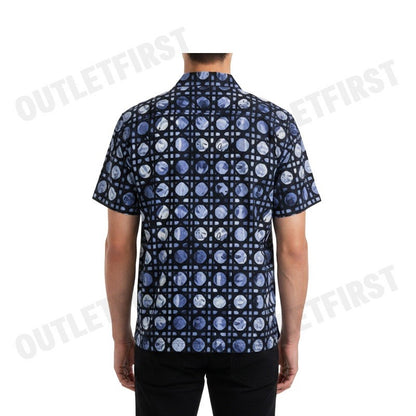 GUY LAROCHE รุ่น MAN'S HAWAIIAN SHIRT CODE: BAC7404S5NV เสื้อเชิ้ต เสื้อแขนสั้น เสื้อผู้ชาย