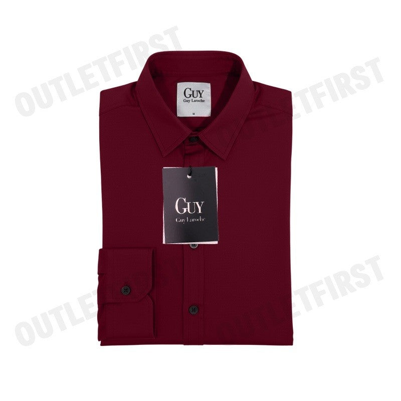 GUY LAROCHE รุ่น MAN'S LONG SLEEVES SHIRT CODE: DAC6251P3MR เสื้อเชิ้ต เสื้อแขนยาว เสื้อผู้ชาย