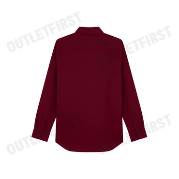 GUY LAROCHE MAN'S LONG SLEEVES SHIRT COLOR MULBERRY CODE: DAC6251P3MR