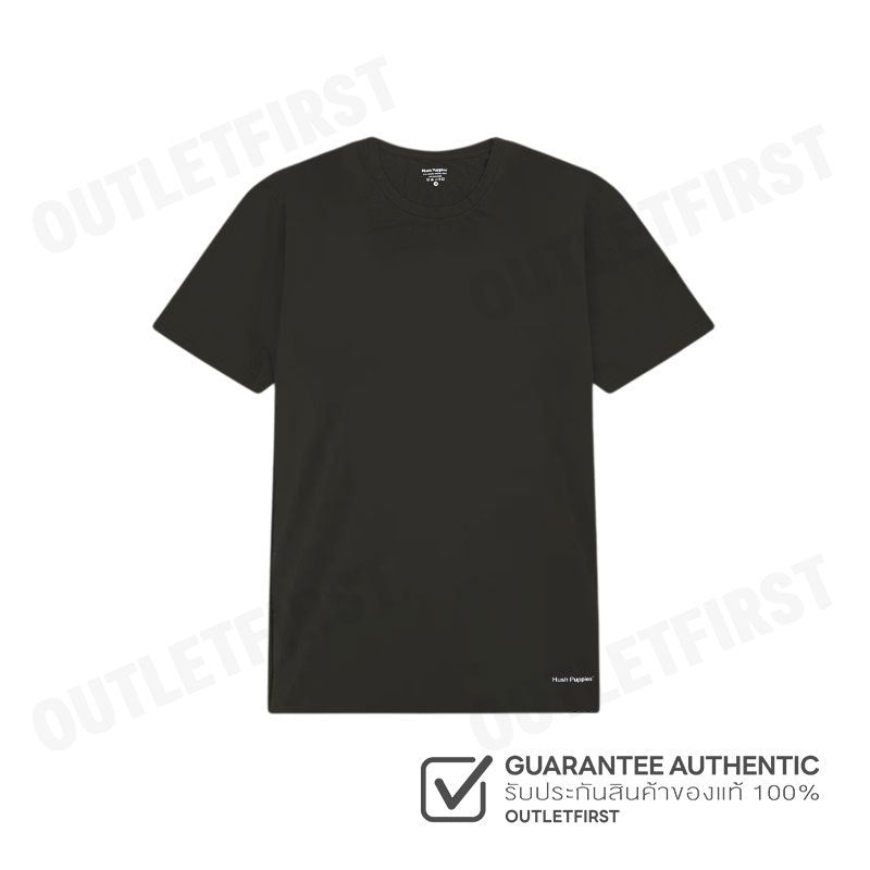 HUSH PUPPIES รุ่น MICRO MODAL SIRO TEE CODE: HU H5FSR08 (BROWN) เสื้อยืดคอกลมผู้ชาย เสื้อแขนสั้น เสื้อยืดสีน้ำตาล