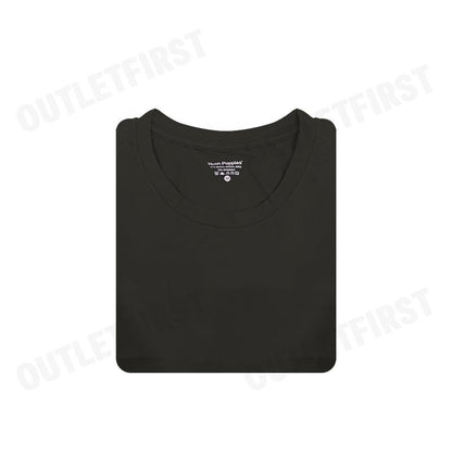 HUSH PUPPIES รุ่น MICRO MODAL SIRO TEE CODE: HU H5FSR08 (BROWN) เสื้อยืดคอกลมผู้ชาย เสื้อแขนสั้น เสื้อยืดสีน้ำตาล