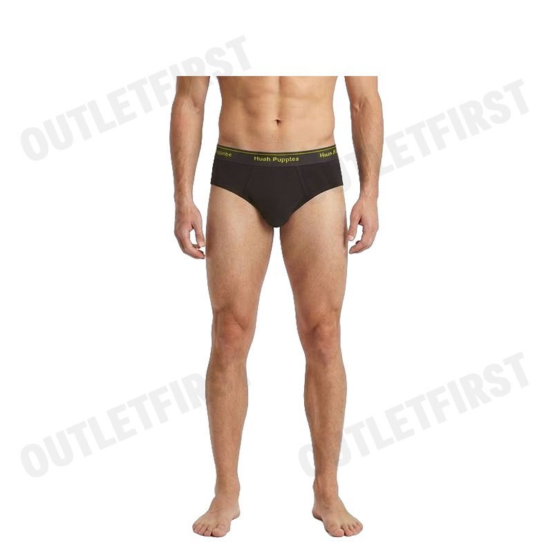 HUSH PUPPIES รุ่น MEN'S MICRO MODAL SIRO BRIEFS CODE: HU H2FSR08 (BROWN) กางเกงชั้นในผู้ชาย สีน้ำตาล กางเกงฮัชพัพพีส์