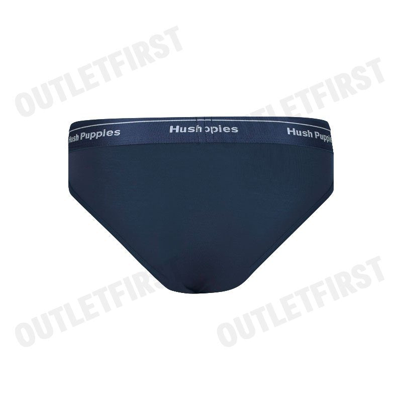 HUSH PUPPIES รุ่น MEN'S MICRO MODAL SIRO BRIEFS CODE: HU H2FSR08 (NAVY) กางเกงชั้นในผู้ชาย สีกรม กางเกงฮัชพัพพีส์