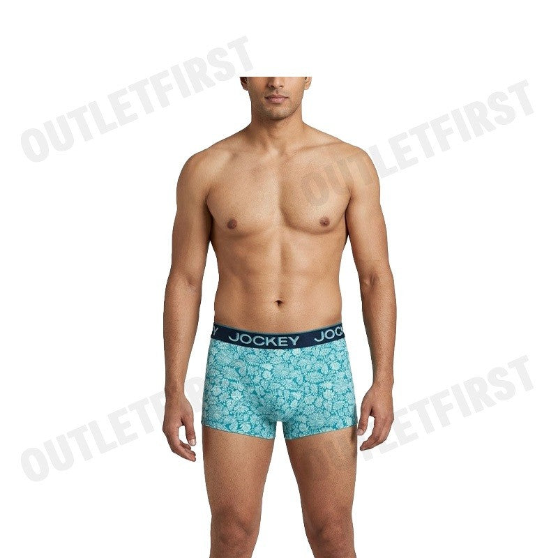 JOCKEY รุ่น MEN'S COTTON MODAL SHORT TRUNK CODE: KU 1810251 (BLUE) กางเกงชั้นในผู้ชาย กางเกงในบ็อกเซอร์ กางเกงจ็อคกี้