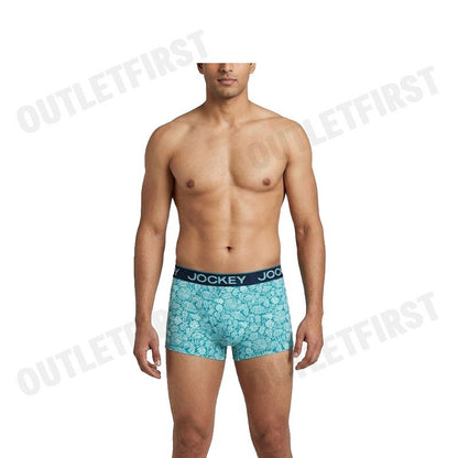 JOCKEY รุ่น MEN'S COTTON MODAL SHORT TRUNK CODE: KU 1810251 (BLUE) กางเกงชั้นในผู้ชาย กางเกงในบ็อกเซอร์ กางเกงจ็อคกี้