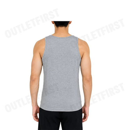 JOHN HENRY รุ่น COTTON RIB TANK TOP CODE: JU4B002 (GREY) เสื้อกล้ามผู้ชาย เสื้อกล้ามสีดำ เสื้อกล้ามจอนเฮนรี่