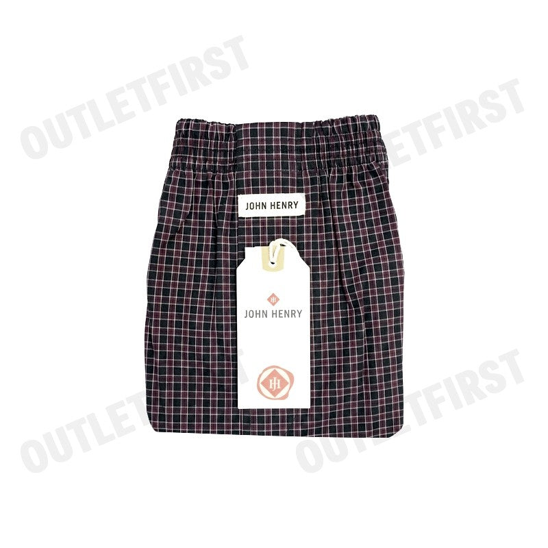 JOHN HENRY รุ่น MEN'S BOXER SHORTS CODE: JU JU3706 กางเกงขาสั้นผู้ชาย กางเกงบ๊อกเซอร์ กางเกงจอนเฮนรี่