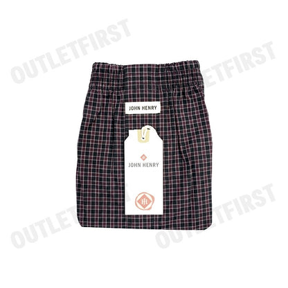 JOHN HENRY รุ่น MEN'S BOXER SHORTS CODE: JU JU3706 กางเกงขาสั้นผู้ชาย กางเกงบ๊อกเซอร์ กางเกงจอนเฮนรี่