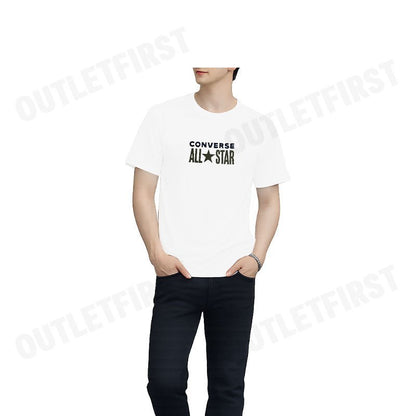 CONVERSE MEN'S CTAS TAG T-SHIRT COLOR WHITE CODE: 132T811AM_H5WTXX