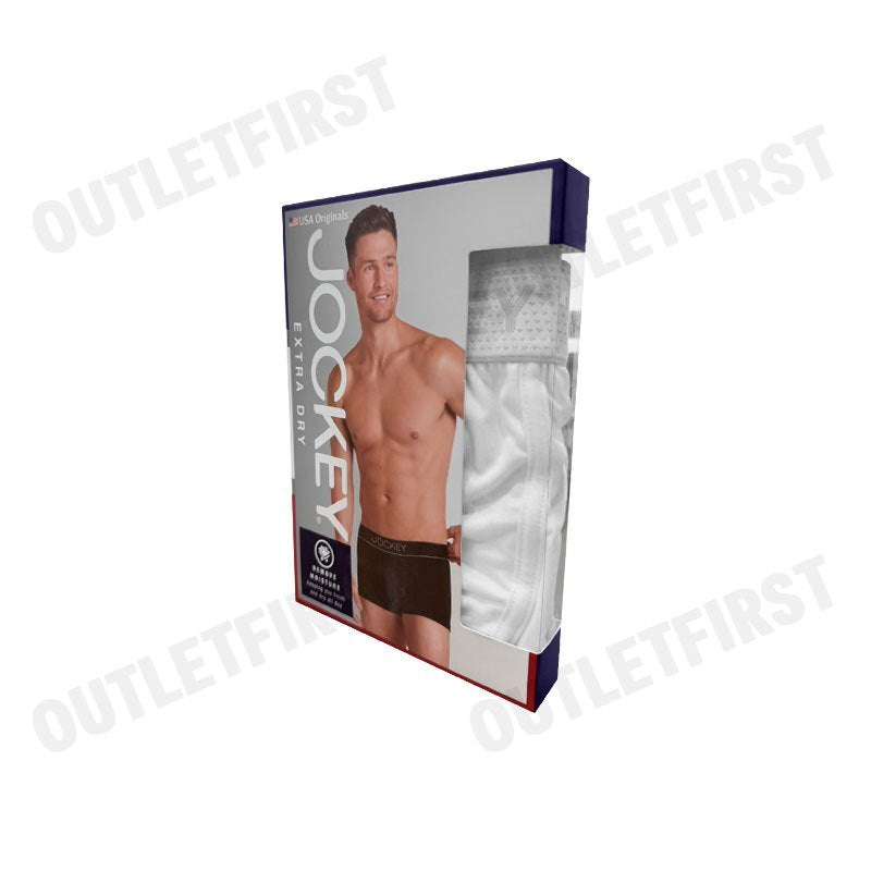 JOCKEY รุ่น UNDERWEAR EXTRA DRY TRUNK CODE: KU 1906 (WHITE) กางเกงชั้นในผู้ชาย กางเกงในบ็อกเซอร์ กางเกงจ็อคกี้