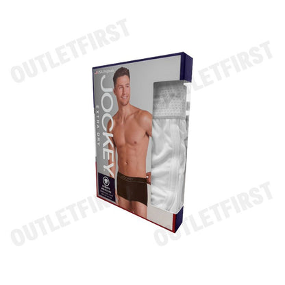 JOCKEY รุ่น UNDERWEAR EXTRA DRY TRUNK CODE: KU 1906 (WHITE) กางเกงชั้นในผู้ชาย กางเกงในบ็อกเซอร์ กางเกงจ็อคกี้