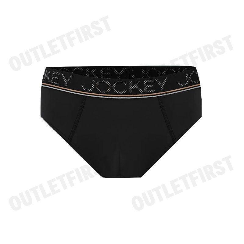 JOCKEY MEN'S COOLING JADE BRIEFS COLOR BLACK CODE: KU 1977 (BLACK)