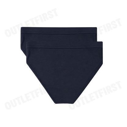 JOCKEY รุ่น MAN'S SEAMLESS WAISTBAND BRIEFS 2 PACK CODE: KU 1550N (NAVY) กางเกงชั้นใน กางเกงชั้นในผู้ชาย กางเกงจ็อคกี้