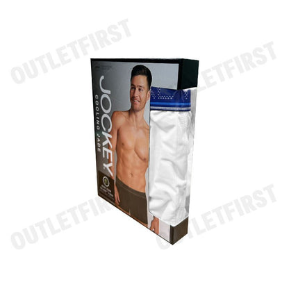 JOCKEY MEN'S COOLING JADE TRUNK COLOR WHITE CODE: KU 1978 (WHITE)