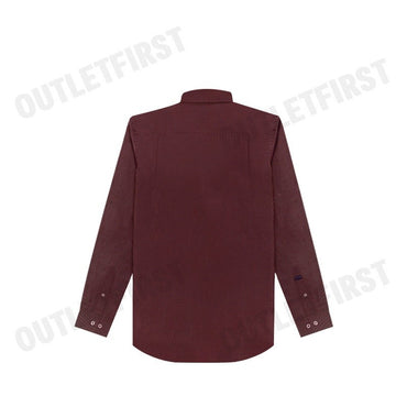 ARROW BAMBOO SHIRT COLOR MAROON CODE: MACC518W2BSMR