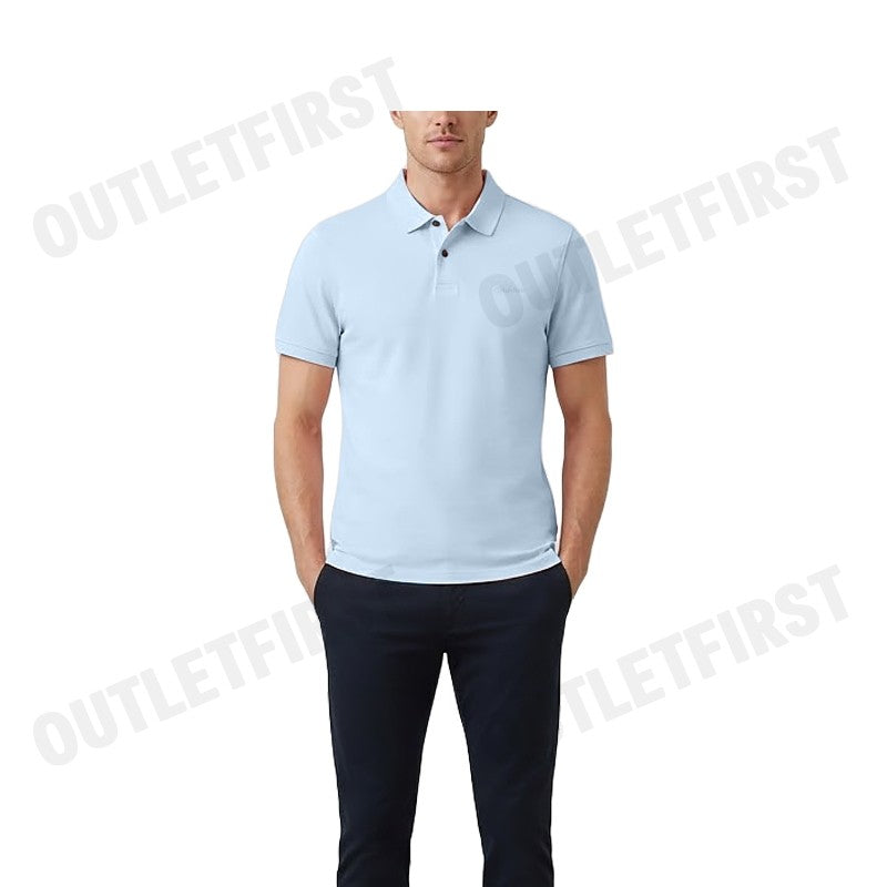 CALVIN KLEIN รุ่น MEN'S LIQUID TOUCH POLO SHIRT CODE: 4LC251G 3UD เสื้อโปโล เสื้อแขนสั้น เสื้อผู้ชาย