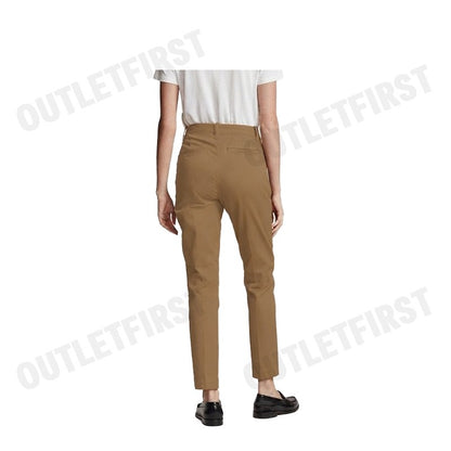 POLO RALPH LAUREN รุ่น CROPPED SLIM FIT TWILL CHINO PANT CODE: 211890343004 กางเกงขายาว กางเกงสีกากี กางเกงผู้ชาย