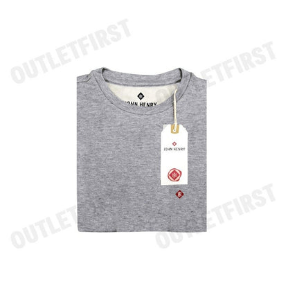 JOHN HENRY รุ่น MEN'S SLIM FIT T-SHIRT (TOPDYED) CODE: JH F523MTSSM92 เสื้อยืด เสื้อคอกลม เสื้อแขนสั้น