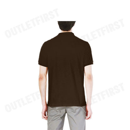 JOHN HENRY รุ่น MEN'S SLIM FIT POLO SHIRT (BROWN) CODE: JH F324MPLSM61 เสื้อโปโล เสื้อโปโลผู้ชาย เสื้อโปโลแขนสั้น