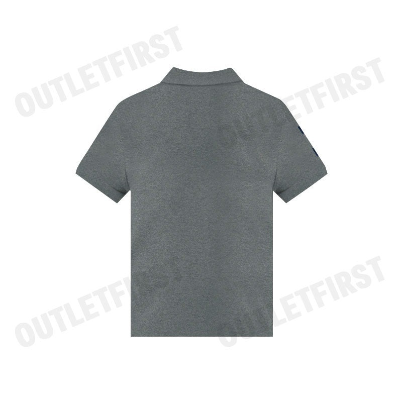 POLO RALPH LAUREN รุ่น CUSTOM SLIM FIT TRIPLE-PONY POLO SHIRT CODE: 710868798006 เสื้อโปโล เสื้อโปโลผู้ชาย โปโลแขนสั้น