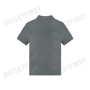 POLO RALPH LAUREN รุ่น CUSTOM SLIM FIT TRIPLE-PONY POLO SHIRT CODE: 710868798006 เสื้อโปโล เสื้อโปโลผู้ชาย โปโลแขนสั้น