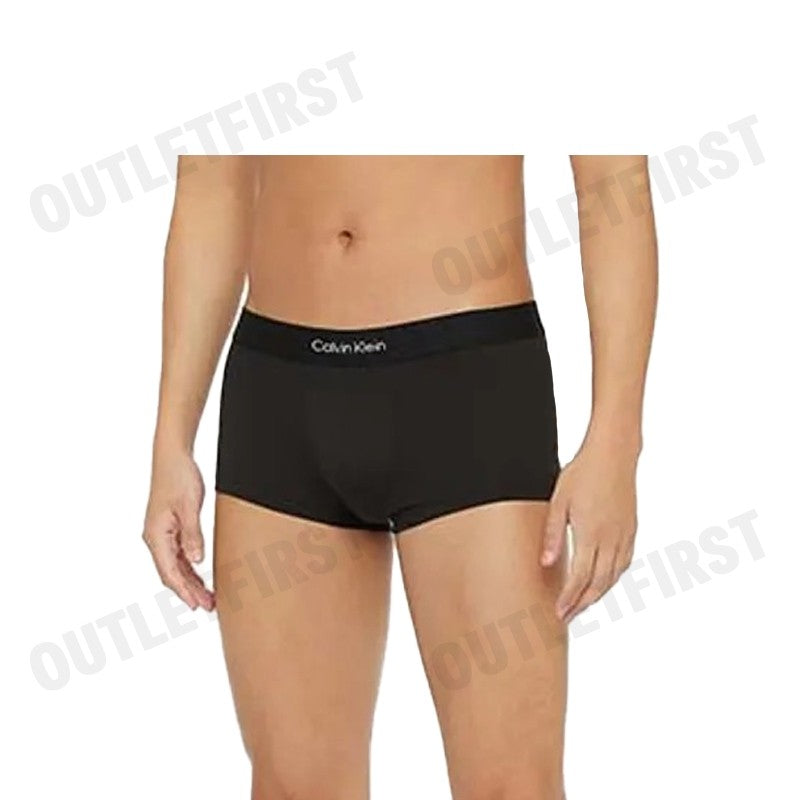 CALVIN KLEIN รุ่น ESTABLISHED ICON LOW RISE TRUNK CODE: NB3321O UB1 กางเกงชั้นในผู้ชาย กางเกงบ๊อกเซอร์ กางเกงในสีดำ