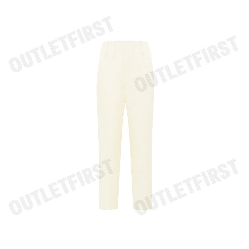 G2000 รุ่น WOMEN CLOTHING SILKY TOUCH BACK HALF TAPER PANTS TAPERED FIT CODE: 43266065 04 กางเกงขายาว ผู้หญิง กางเกงจีทู