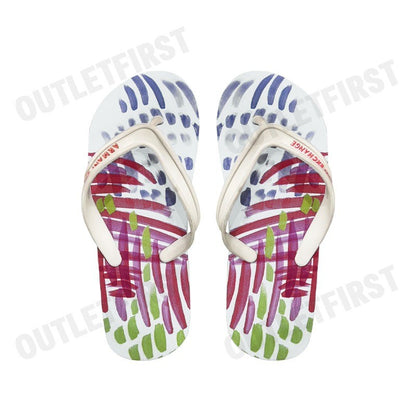 ARMANI EXCHANGE รุ่น FLIP FLOPS SANDAL CODE: XDQ010 XV837 T817  รองเท้าแตะผู้หญิง รองเท้าสีขาว หูคีบ