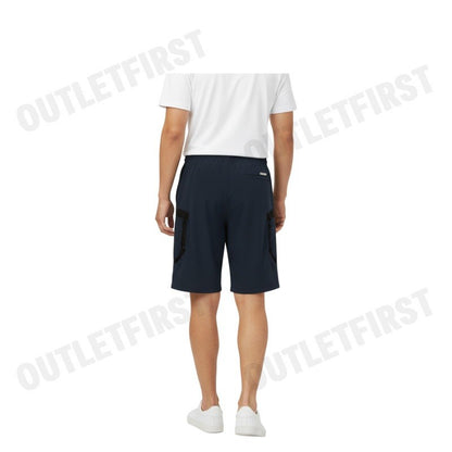 ARMANI EXCHANGE รุ่น MEN'S CARGO SHORTS IN TECHNICAL FABRIC CODE: 3DZS21 ZN4HZ 15BA กางเกงขาสั้นผู้ชาย กางเกงสีกรม
