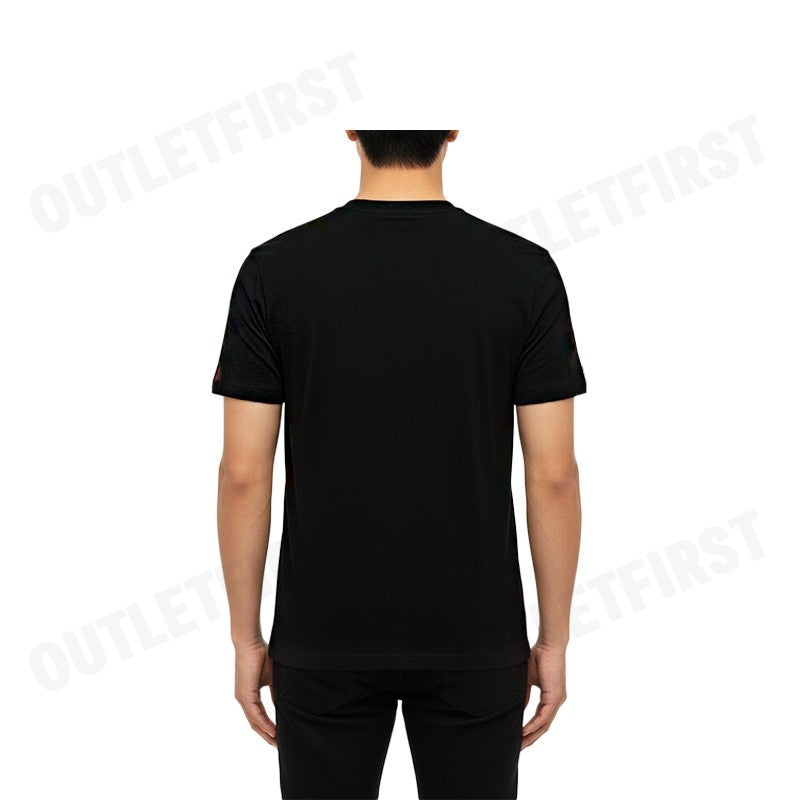 JOHN HENRY รุ่น MEN'S SLIM FIT T-SHIRT (BLACK) CODE: JH S125MTSSM26 เสื้อยืดคอกลมผู้ชาย เสื้อสีดำ เสื้อจอร์นเฮนรี่
