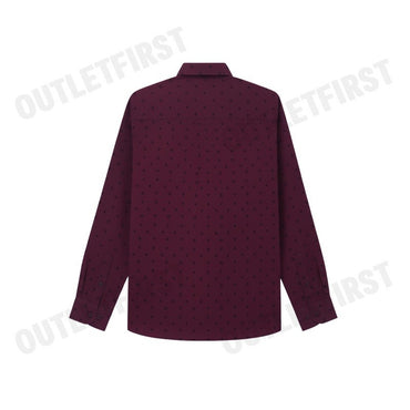 GUY LAROCHE รุ่น MAN'S LONG SLEEVES SHIRT CODE: BAB9206W3RE เสื้อเชิ้ต เสื้อแขนยาว เสื้อผู้ชาย