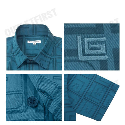 GUY LAROCHE รุ่น MAN'S SHORT SLEEVES SHIRT CODE: BAC9201W3TU เสื้อเชิ้ต เสื้อแขนสั้น เสื้อผู้ชาย