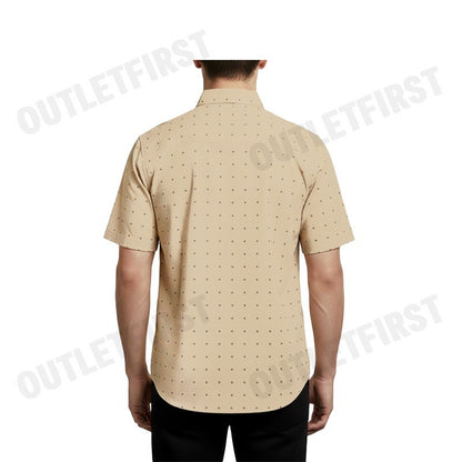 GUY LAROCHE รุ่น MAN'S SHORT SLEEVES SHIRT CODE: BAC5220P4BE เสื้อเชิ้ต เสื้อแขนสั้น เสื้อผู้ชาย
