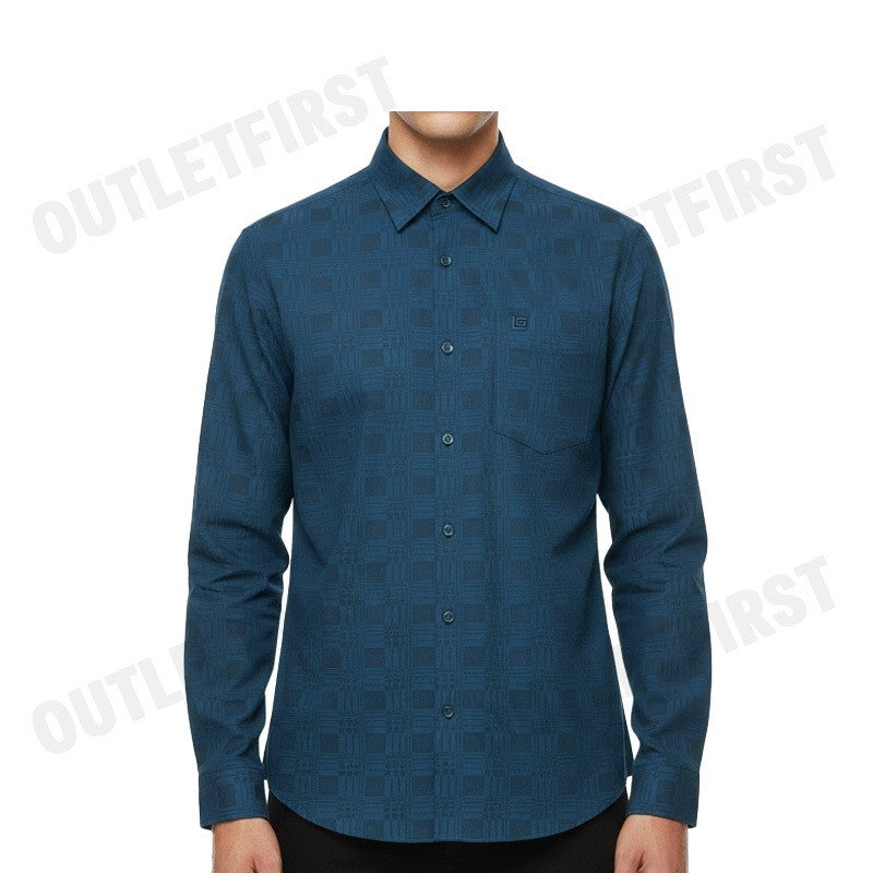 GUY LAROCHE รุ่น MAN'S LONG SLEEVES SHIRT CODE: BAB9203S4NV เสื้อเชิ้ต เสื้อแขนยาว เสื้อผู้ชาย