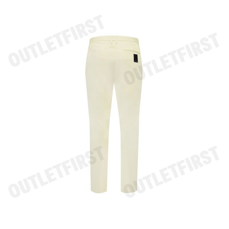ARMANI EXCHANGE รุ่น MEN'S COTTON GABARDINE CHINO PANTS CODE: 3DZP07 ZN3TZ 1792 กางเกงขายาว กางเกงผู้ชาย สีเบจ