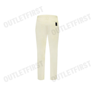 ARMANI EXCHANGE รุ่น MEN'S COTTON GABARDINE CHINO PANTS CODE: 3DZP07 ZN3TZ 1792 กางเกงขายาว กางเกงผู้ชาย สีเบจ