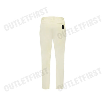 ARMANI EXCHANGE รุ่น MEN'S COTTON GABARDINE CHINO PANTS CODE: 3DZP07 ZN3TZ 1792 กางเกงขายาว กางเกงผู้ชาย สีเบจ