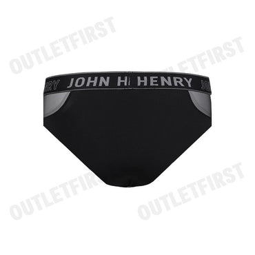 JOHN HENRY รุ่น UNDERWEAR FASHION MEN'S BRIEFS CODE: JU JU2ME001 (BLACK) กางเกงชั้นในผู้ชาย กางเกงในจอน กางเกงในซีทรู